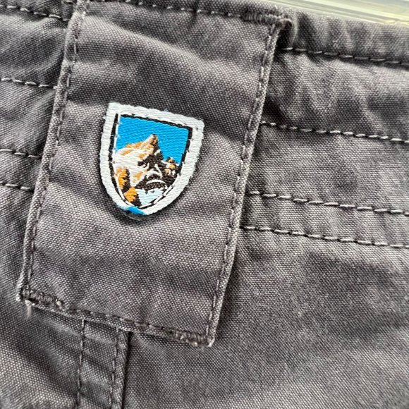 Kuhl Spire Shorts 10 Women Gray Performance Quick Dry UPF 50 Sun Protect 6285 - Picture 4 of 6